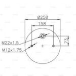 PT 4004 (M12) – PT 4004 (M12) PİSTONSUZ KÖRÜK 10